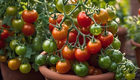 doniczki dla pomidor w koktajlowych