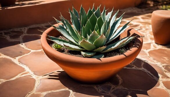 odpowiednie doniczki dla agawy