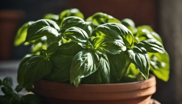 wyb r doniczki bazylii