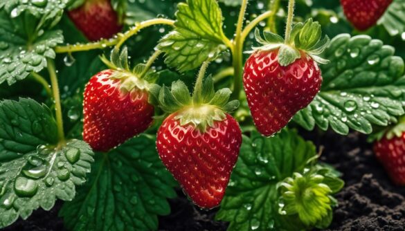 fertilizers for strawberry plants
