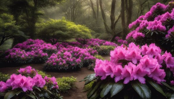 naw z dla rododendron w